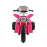 Kids Electric Ride On Police Motorbike - Harley Inspired (Pink)
