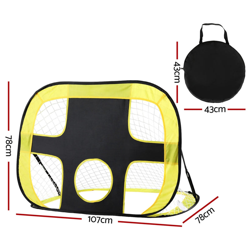 Football/Soccer Goal with Shot Target Zones 1.07m