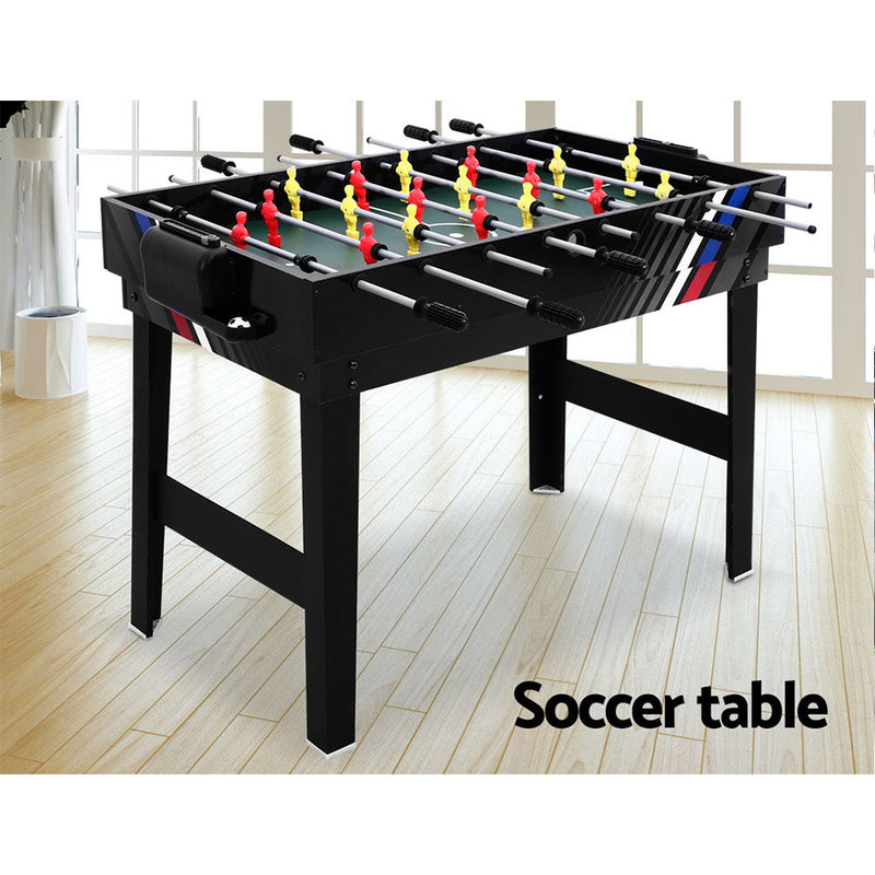 4-in-1 Combo Games Table with Foosball, Pool, Table Tennis & Paddle Hockey
