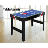 4-in-1 Combo Games Table with Foosball, Pool, Table Tennis & Paddle Hockey