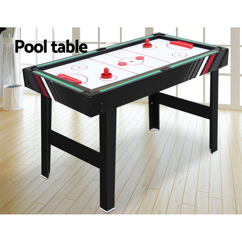 4-in-1 Combo Games Table with Foosball, Pool, Table Tennis & Paddle Hockey