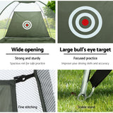 Golf Driving Practice Net for Training - 3m Dark Green