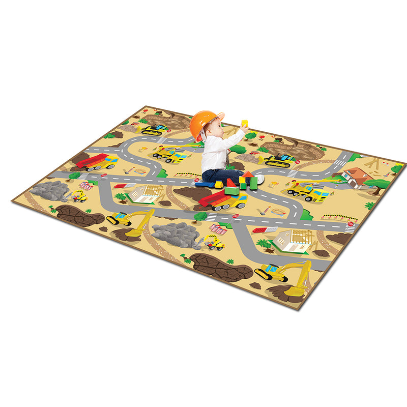 Kids Play Rug - Rollmatz Construction Design