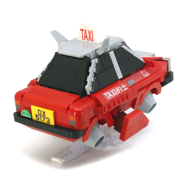 Kalos Hong Kong Machines Robot Red Taxi Set - 586pcs