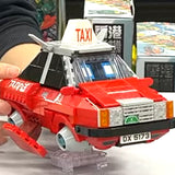 Kalos Hong Kong Machines Robot Red Taxi Set - 586pcs