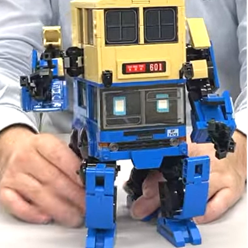 Kalos Hong Kong Machines Robot Bus Set - 786pcs