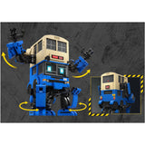 Kalos Hong Kong Machines Robot Bus Set - 786pcs