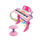 Kids Electronic Keyboard with Stand - Pink