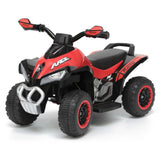 Kids Ride On Electric Quad ATV - Up To 3km/h (Red)