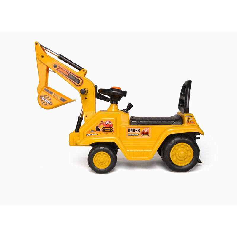 Kids Ride On Excavator with Dual Operation Levers
