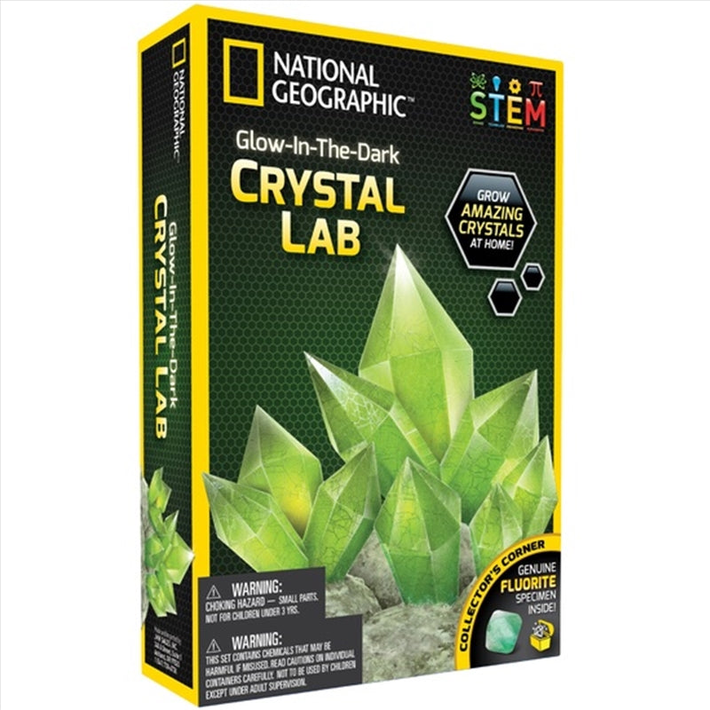 Kids Glow In The Dark Crystal Lab - National Geographic