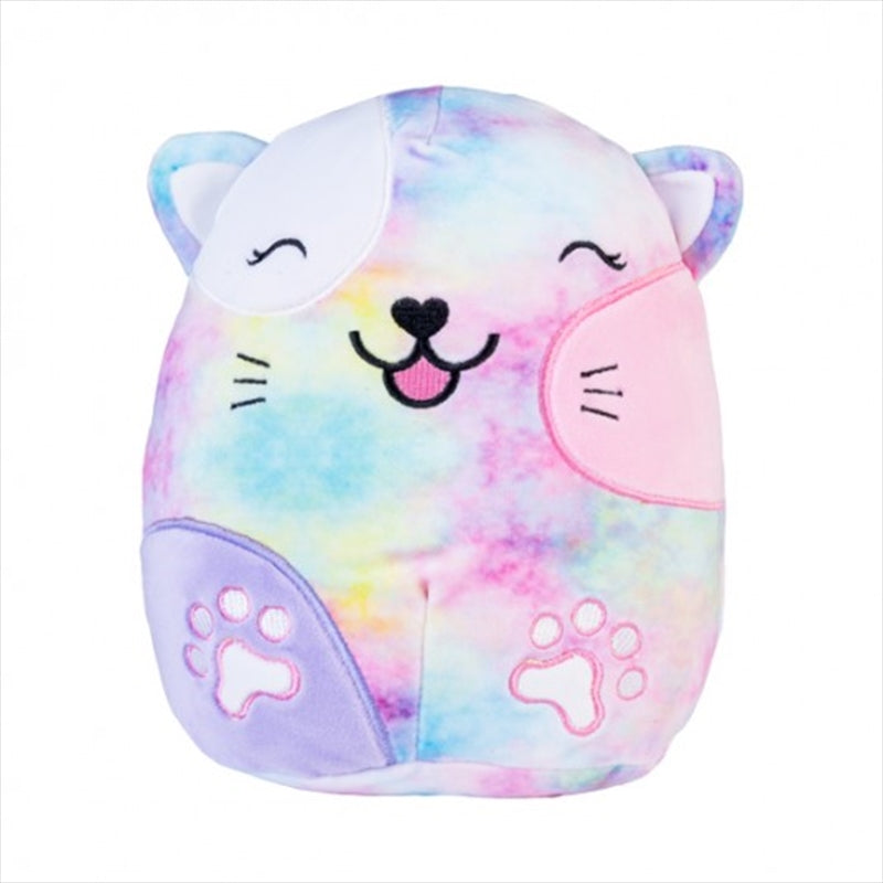 Smoosho Tie Dye Cat Plushie