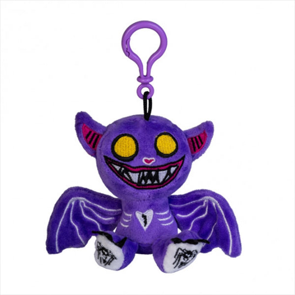 Keychain Plushie - Boris the Bat (Purple)