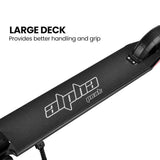 Foldable Rechargable e-Scooter 300W - For Teens & Adults (Black)