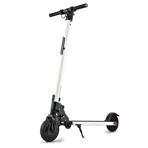 Foldable Rechargable e-Scooter 300W - For Teens & Adults (White)