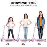 WhizKid Foldable Rechargable e-Scooter (Pink)