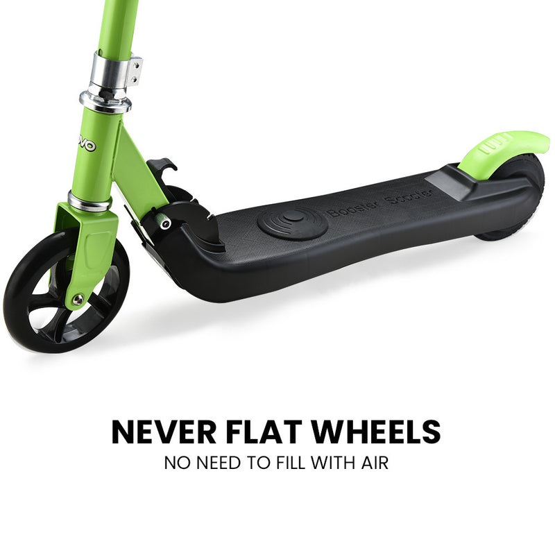 Foldable Kids Rechargable e-Scooter 125W (Green)