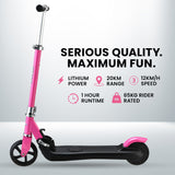 Foldable Kids Rechargable e-Scooter 125W (Pink)