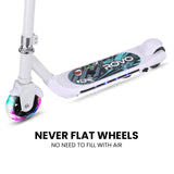 WhizKid Foldable Rechargable e-Scooter (White)