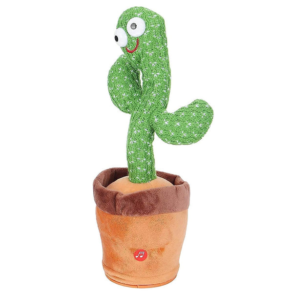 Dancing Cactus Plush Toy - Battery Operated