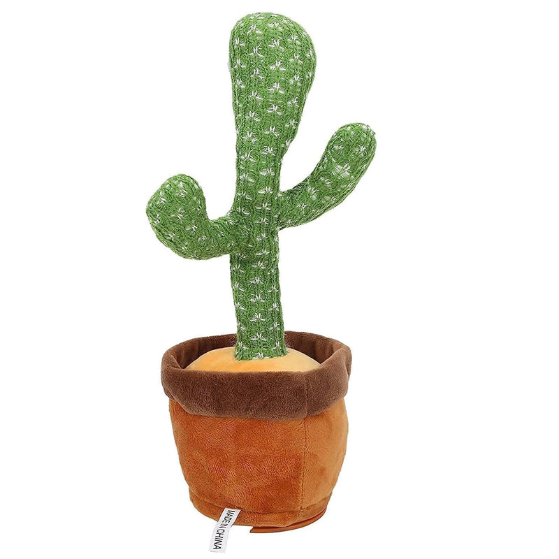 Dancing Cactus Plush Toy - Battery Operated
