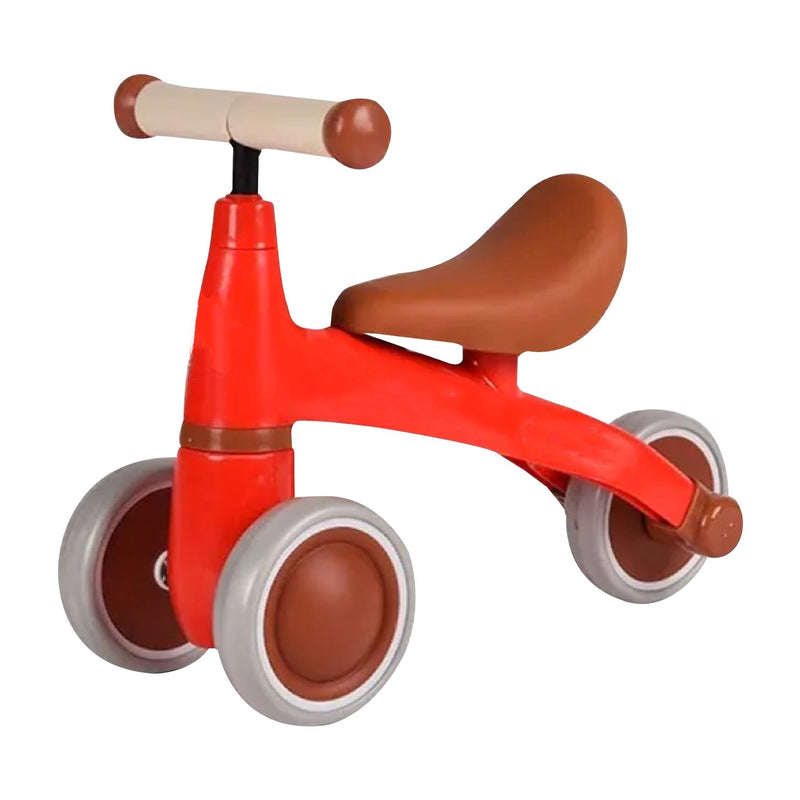 Kids Ride On 3-wheeled Balance Bike - No pedals (Red)