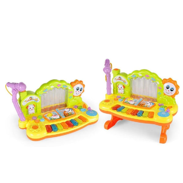 Kids Vibrant Piano Keyboard with Musical Water Fountain