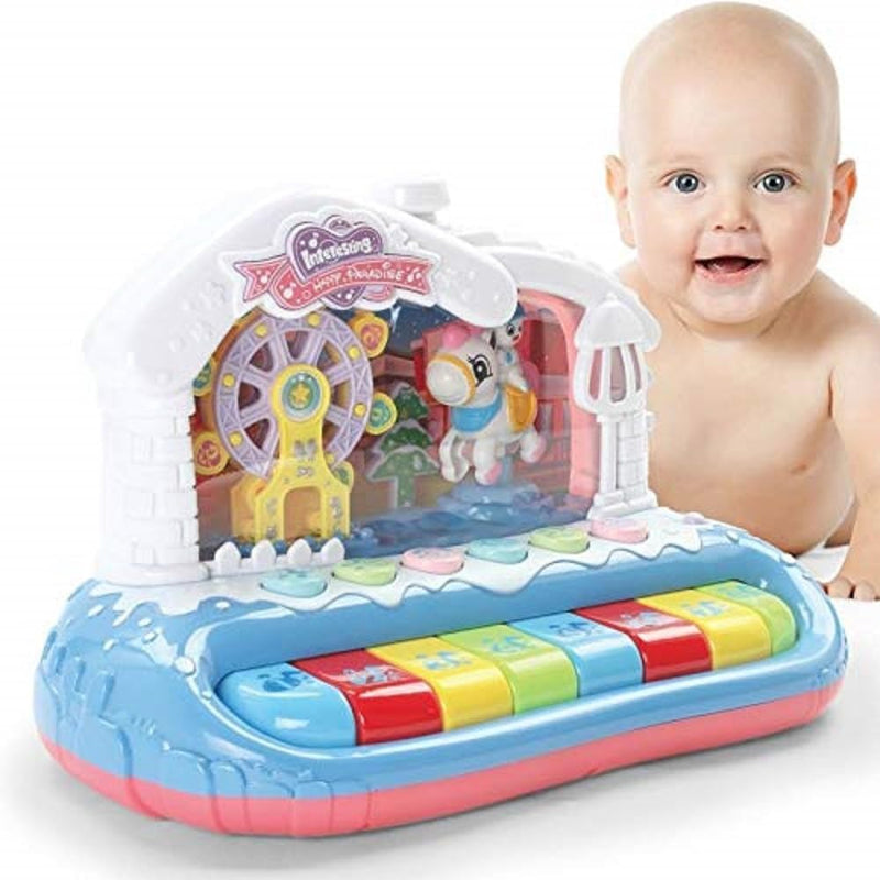 Kids Musical Ferris Wheel Piano Keyboard