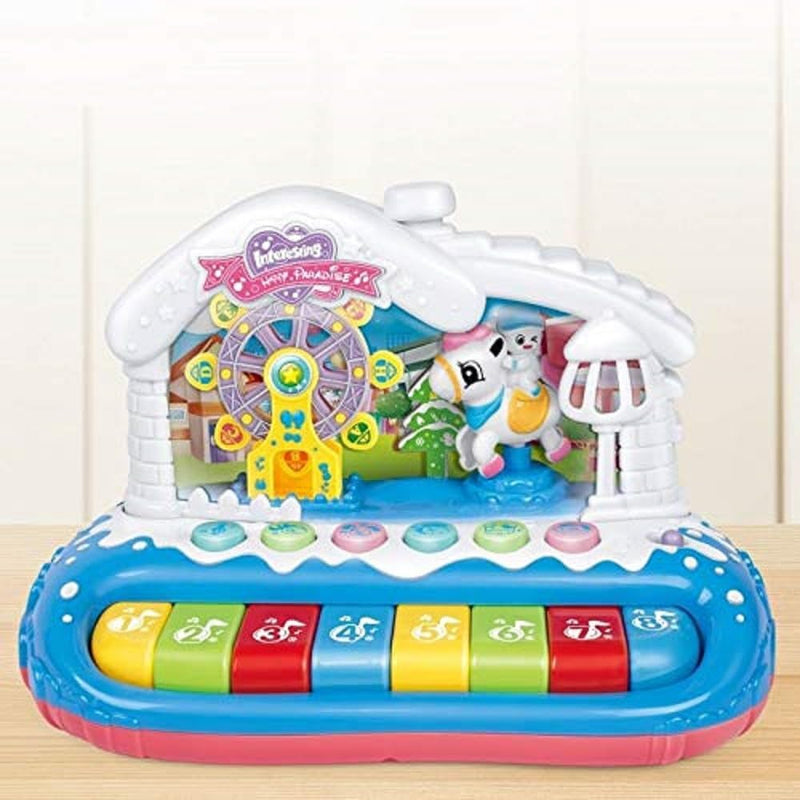 Kids Musical Ferris Wheel Piano Keyboard