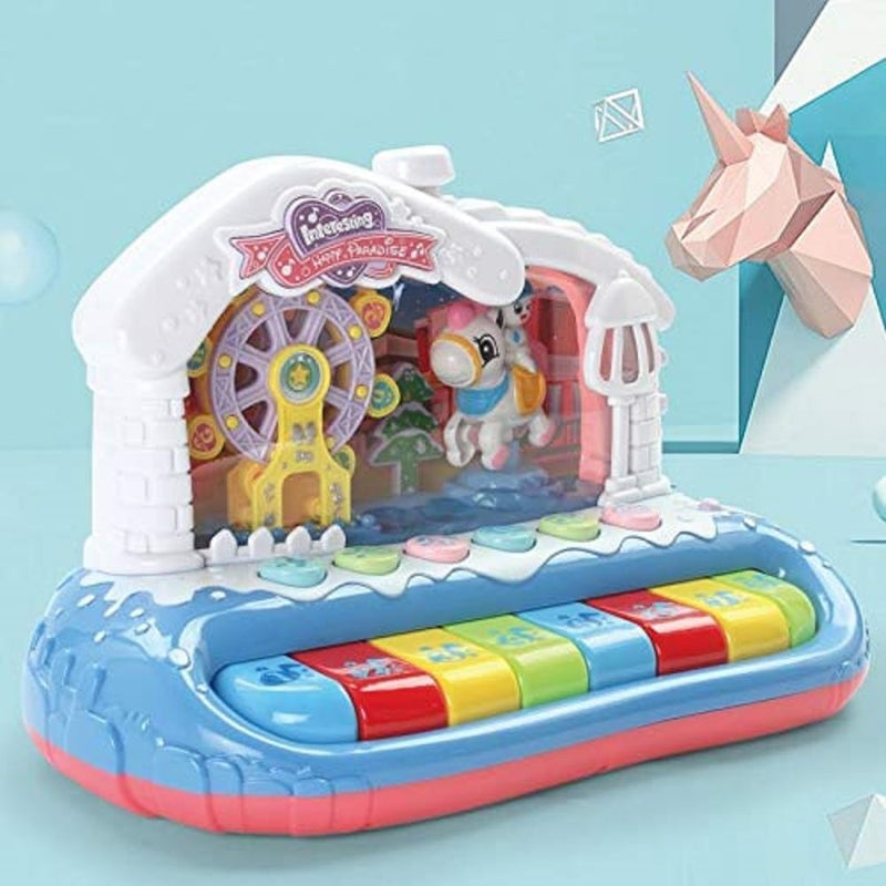 Kids Musical Ferris Wheel Piano Keyboard
