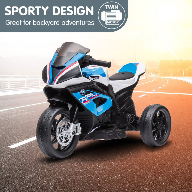 Kids BMW Electric Ride-on HP4 replica Motorbike (Blue)