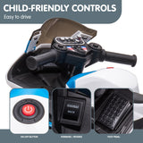 Kids BMW Electric Ride-on HP4 replica Motorbike (Blue)