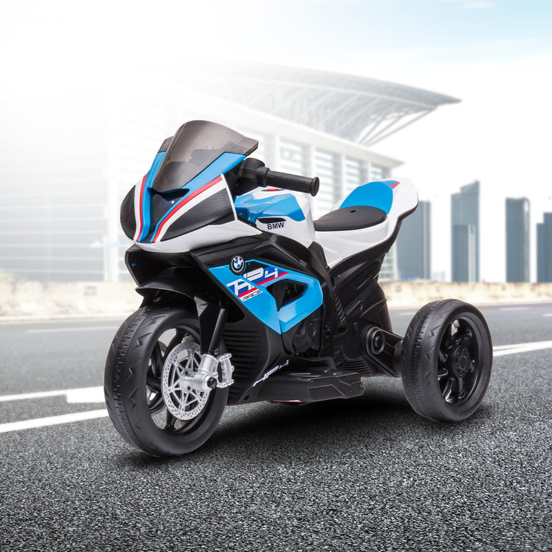 Kids BMW Electric Ride-on HP4 replica Motorbike (Blue)