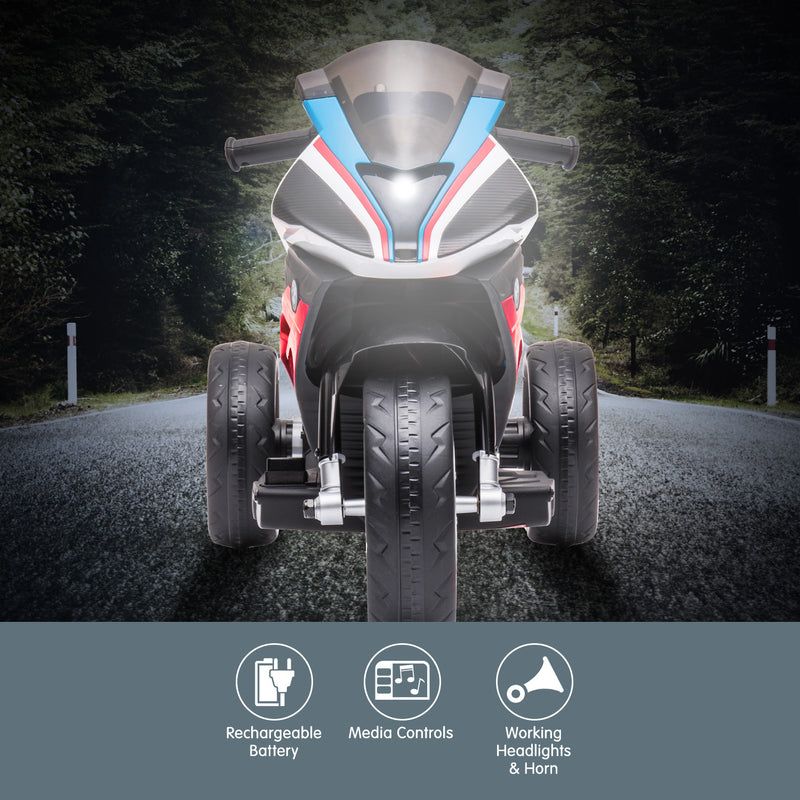 Kids BMW Electric Ride-on HP4 replica Motorbike (Red)