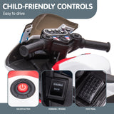 Kids BMW Electric Ride-on HP4 replica Motorbike (Red)