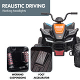 Kids Ride On McLaren Electric Quad Bike Toy - Black