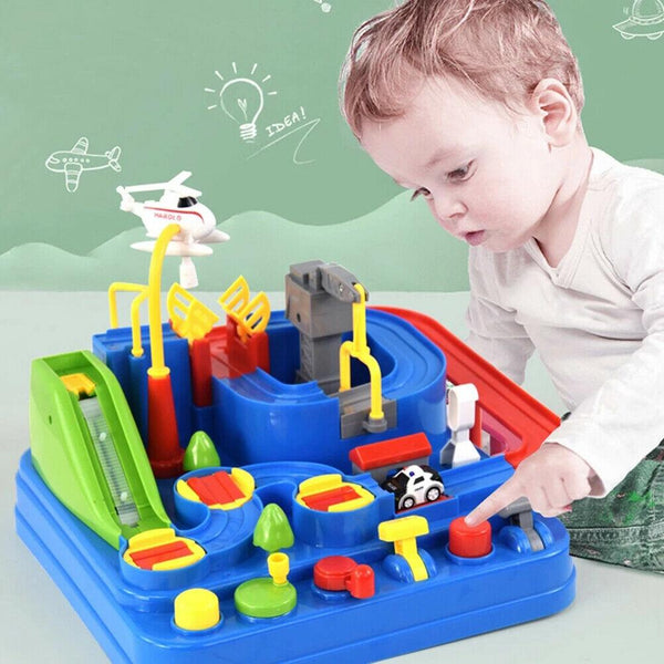 Kids Interactive Problem Solver Car Track - City Rescue