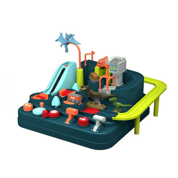 Kids Interactive Problem Solver Car Track - Dinosaur Park