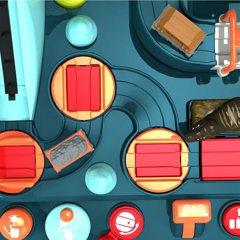 Kids Interactive Problem Solver Car Track - Dinosaur Park