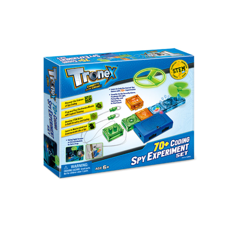 Tronex Kids 70+ Spy Coding Experiment Set