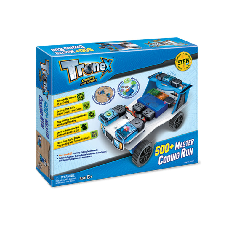 Tronex Kids 500+ Master Coding Car Run STEM Kit