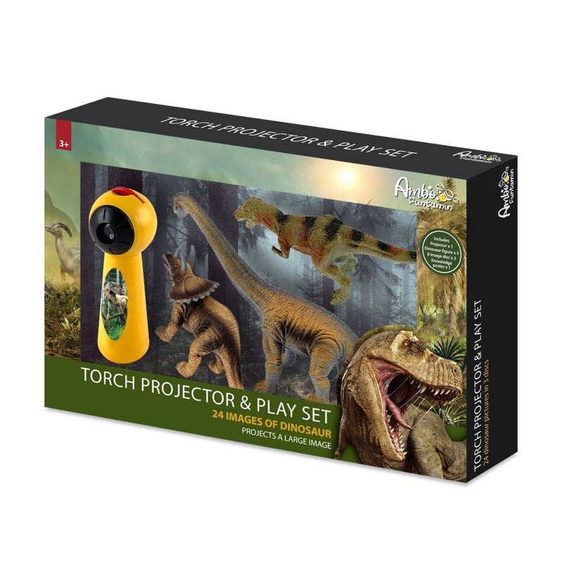 Dinosaur Projector Play Set with Dino Figurines