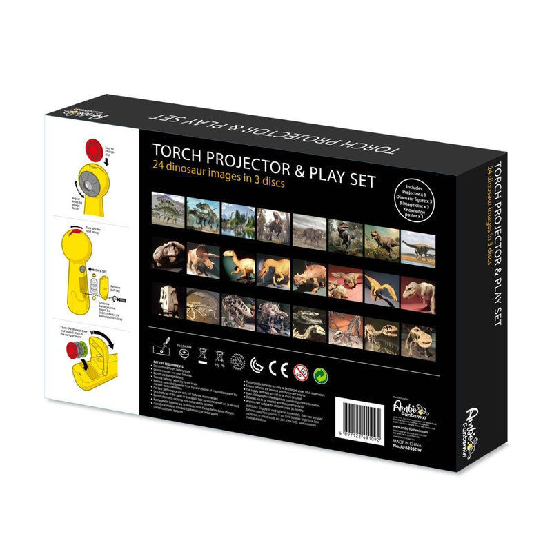 Dinosaur Projector Play Set with Dino Figurines