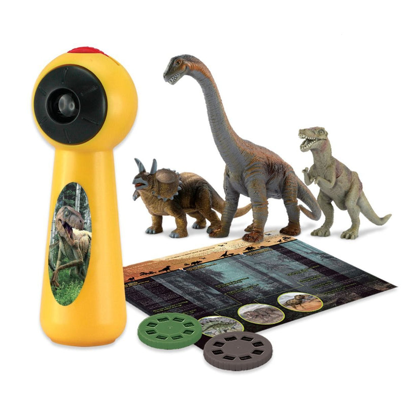 Dinosaur Projector Play Set with Dino Figurines