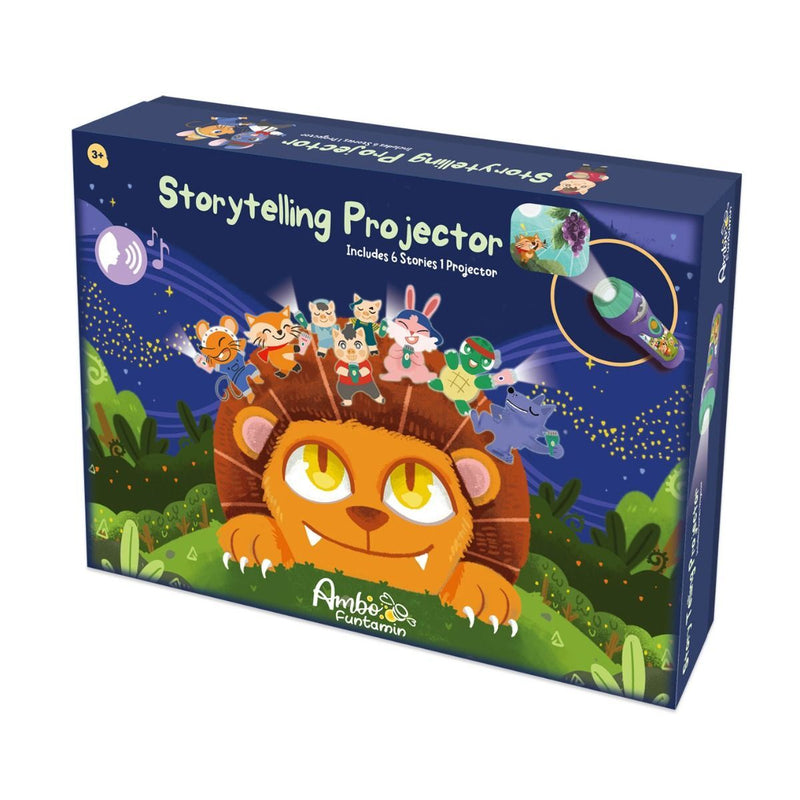 Storytelling Torch Projector Set with Audio Storytelling - 6 Classic Stories