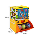 40pc Paw Patrol Weebles Toy Surprise Capsules 50mm Collectible in Display Box