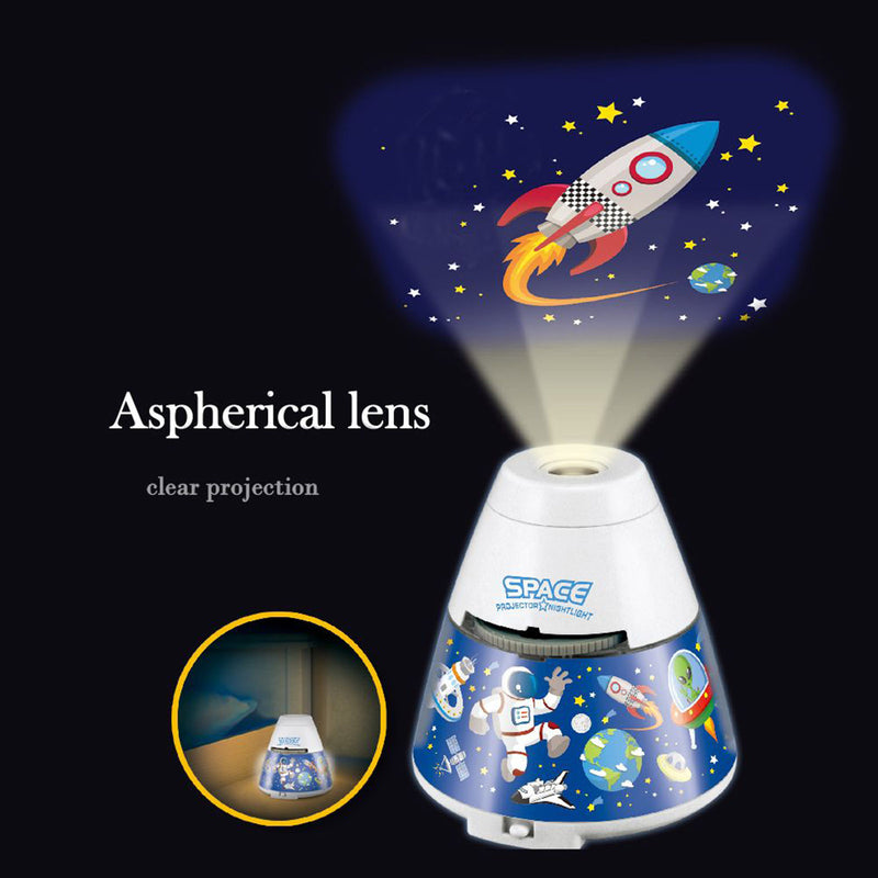 Space Capsule Night Light Projector