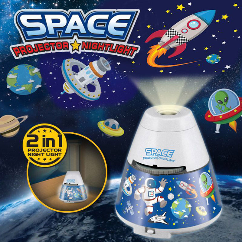 Space Capsule Night Light Projector