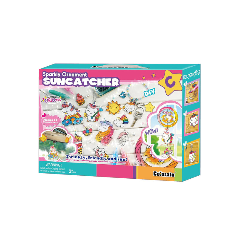 Sparkly Ornament Suncatcher - DIY Art Set for Kids