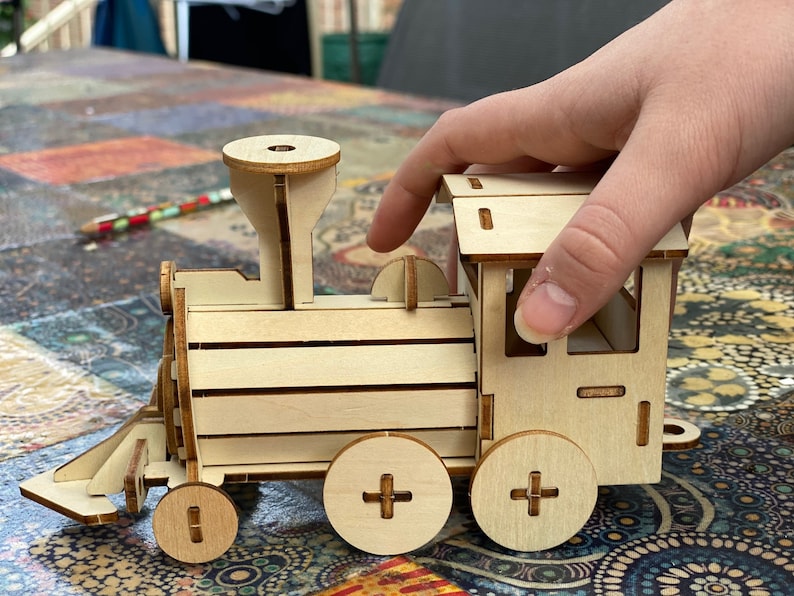 DIY Building Kit - Locomotive Train